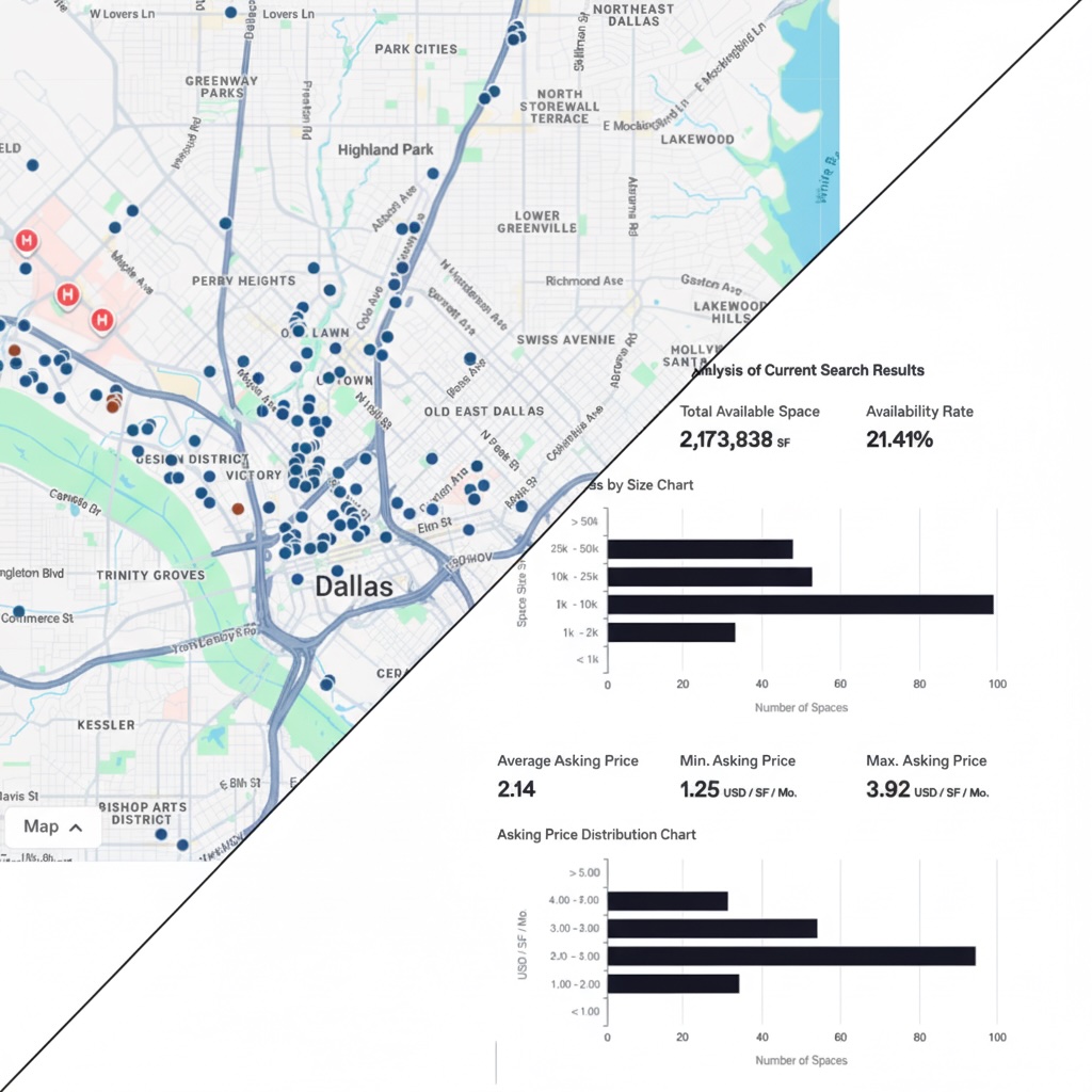 Dallas market analytics dashboard
